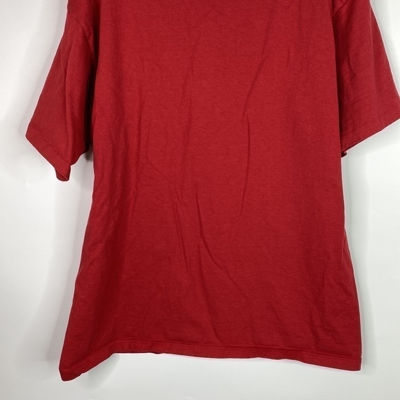 Vintage Desert Heat Yellowstone Red Crewneck Embroidered Tshirt Size XL - Picture 7 of 10